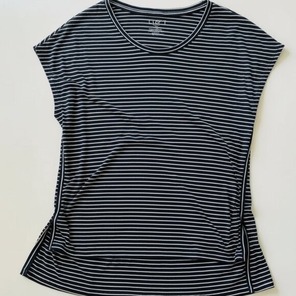 LOFT Tops - 3 for $15 Loft navy and white striped casual top, size medium